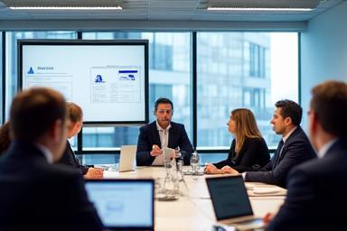 Séance de formation professionnelle dans des locaux d’entreprise à Lille